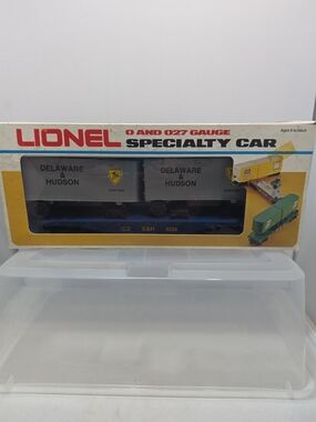 Lionel 6-9226 Delaware & Hudson Flat Car w/ Trailer Vans O Gauge